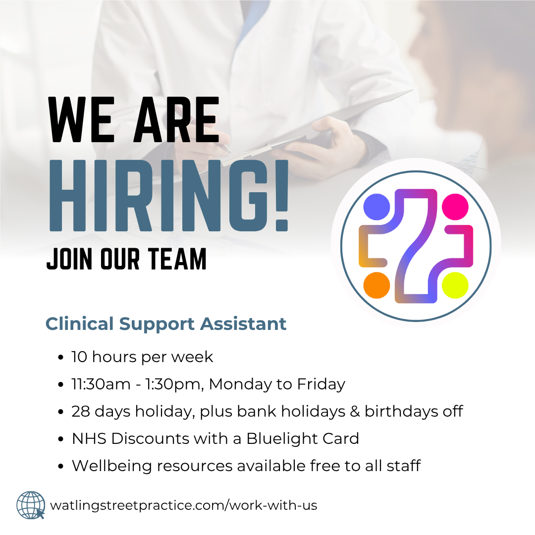 Link to Clinical Support Assistant Advert